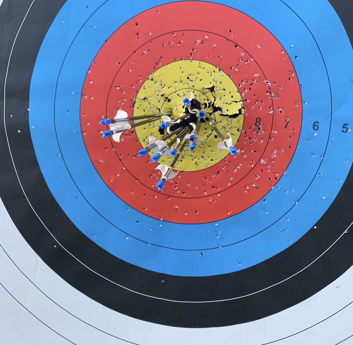 HOYTARCHERYInc's tweet image. Brady Ellison putting in some hard work 💪
Photo // @Brady_Ellison  
#FormulaX #CarbonVelos