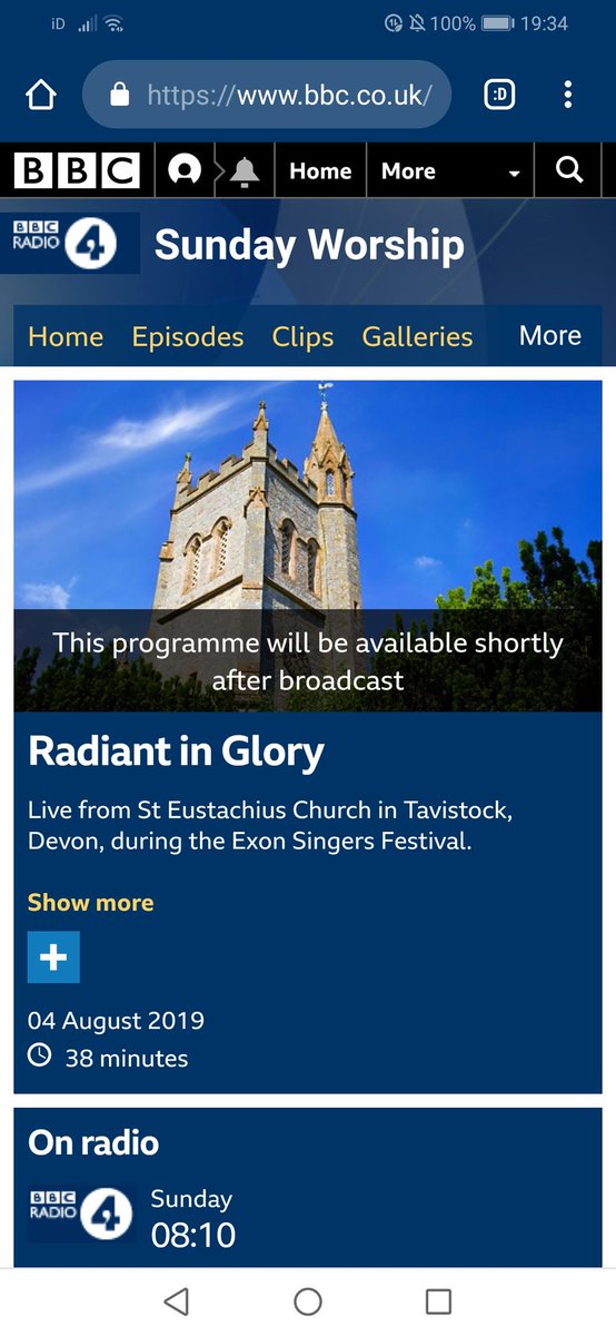 The Exon Singers (@theexonsingers) on Twitter photo Final concert of this year's Festival tonight 7.30 - A Drop in the Ocean. Tomorrow morning we broadcast LIVE 8.10am <a href="/BBCRadio4/">BBC Radio 4</a> Sunday Worship - Tallis, Finzi, Hogan. Do tune in if you can't hear us live in <a href="/TavistockUK/">Tavistock Devon UK</a> <a href="/VisitDevon/">Visit Devon</a> Final concert of this year's Festival tonight 7.30 - A Drop in the Ocean. Tomorrow morning we broadcast LIVE 8.10am <a href="/BBCRadio4/">BBC Radio 4</a> Sunday Worship - Tallis, Finzi, Hogan. Do tune in if you can't hear us live in <a href="/TavistockUK/">Tavistock Devon UK</a> <a href="/VisitDevon/">Visit Devon</a>