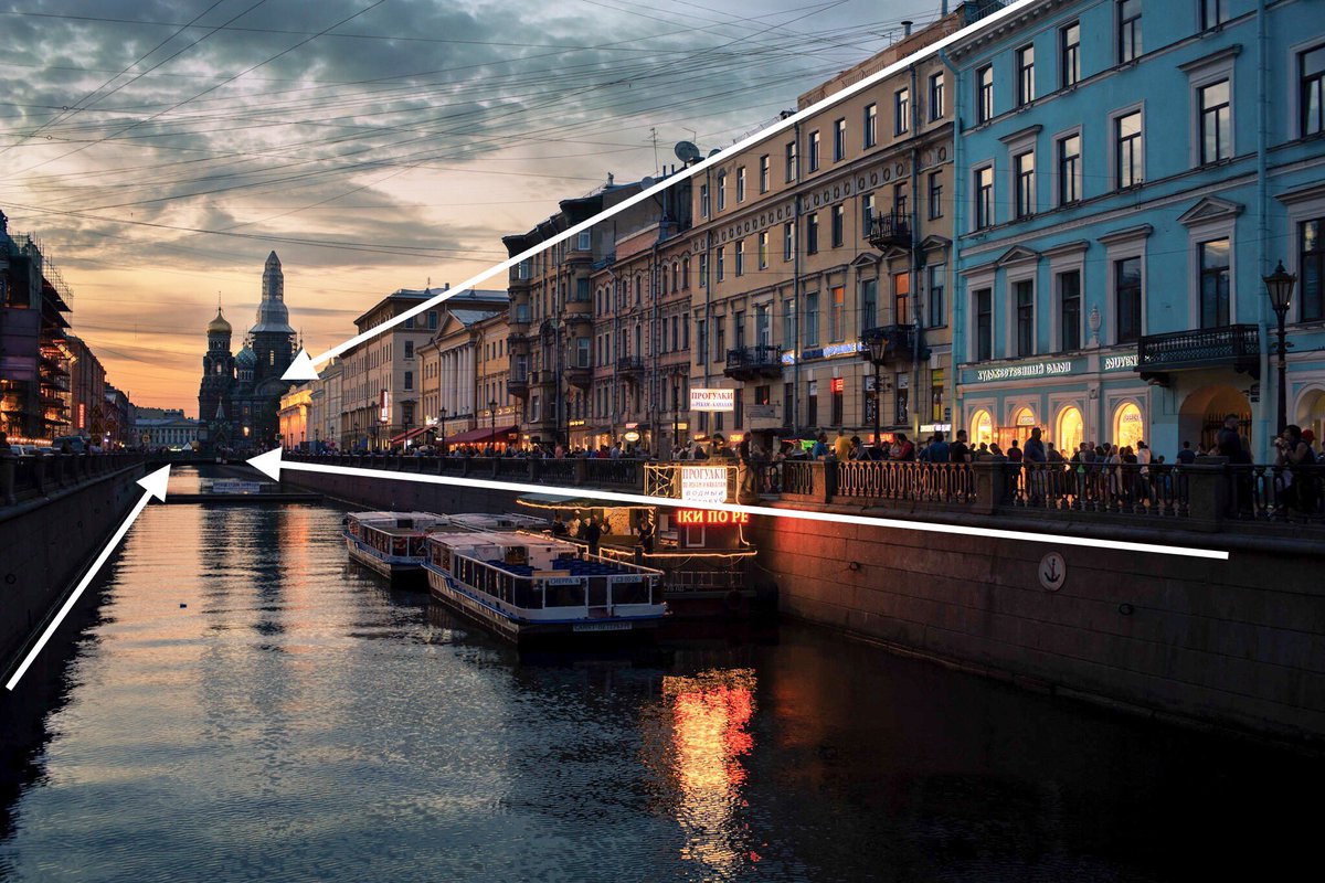 Photography Tip (4)Leading linesكل مافي الحياة يتكون من أشكال، وطبيعة الإنسان انه يحب التناسق، بعض المناظر تجذبك لها بسبب انه العين تتابع خطوط الطول وتبحث عن النهاية.المصورين يستعملوا خطوط الطول في الصور لجذب المتلقي بعيداً عن التشتت لمحور الصورة؛ وضعت بعض الأمثلة للتوضيح