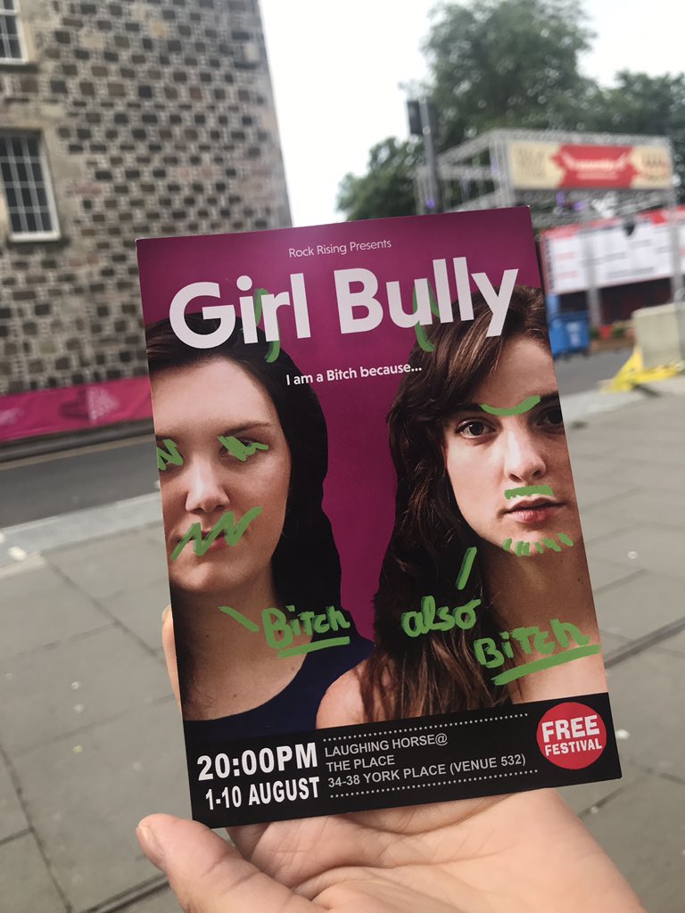 Met the lovely bitches of <a href="/girlbullyplay/">girlbullyplay</a> in line this morning! If you looking for a good laugh make sure to check them out! 
•
•
•
•
•
•
•
#livetweetyourfringe #womenoffringe #EdFringe #edfring2019 #Makeyourfringe