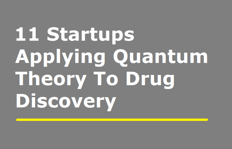 We have been recognised by <a href="/BiopharmaTrend/">BiopharmaTrend</a> as one of 11 notable companies incorporating quantum methods in drug discovery. 

ow.ly/8Quj50vkZCv