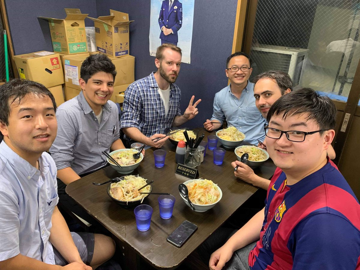Throwback to a profoundly collaborative inter-lab ramen session at NEURO 2019 in Niigata last week