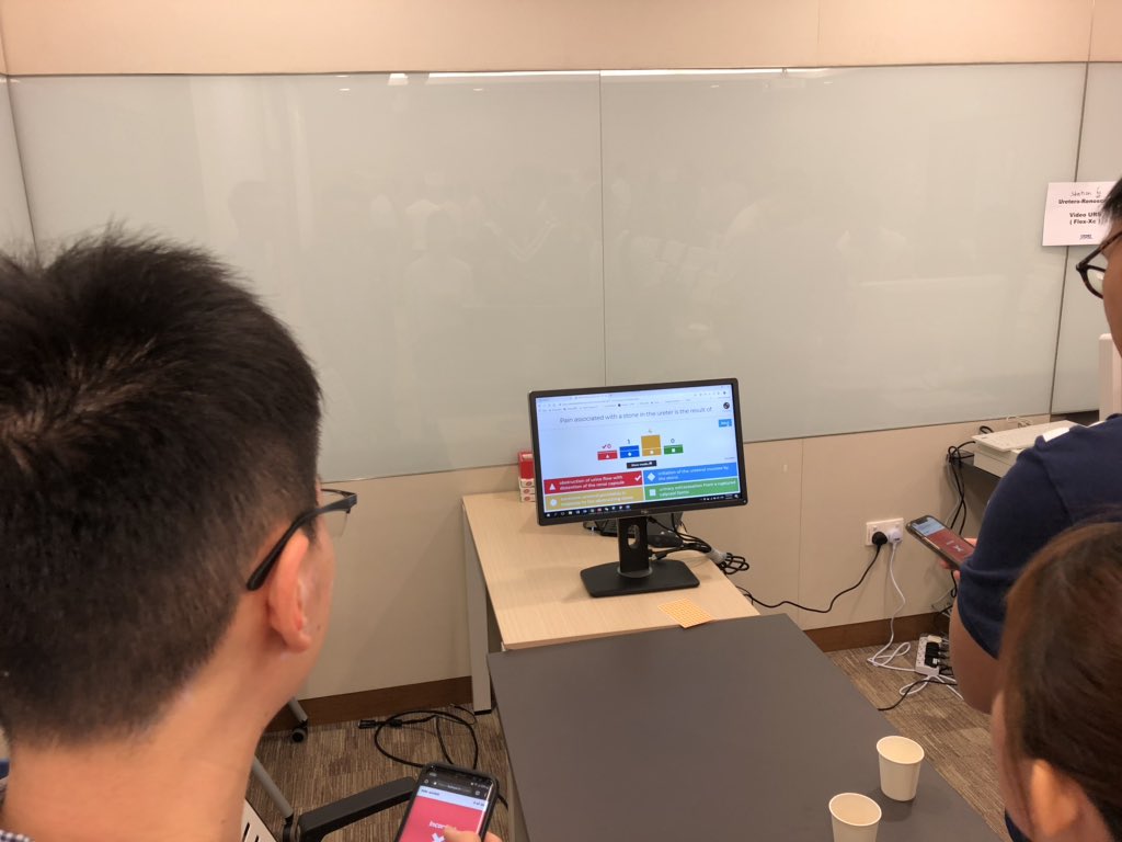 ali_apacuro's tweet photo. As a trainer, we always need to try new ways to make training fun!
#urc2019 #urology #kahoot #training #MedEd https://t.co/uMaD8D86Qk