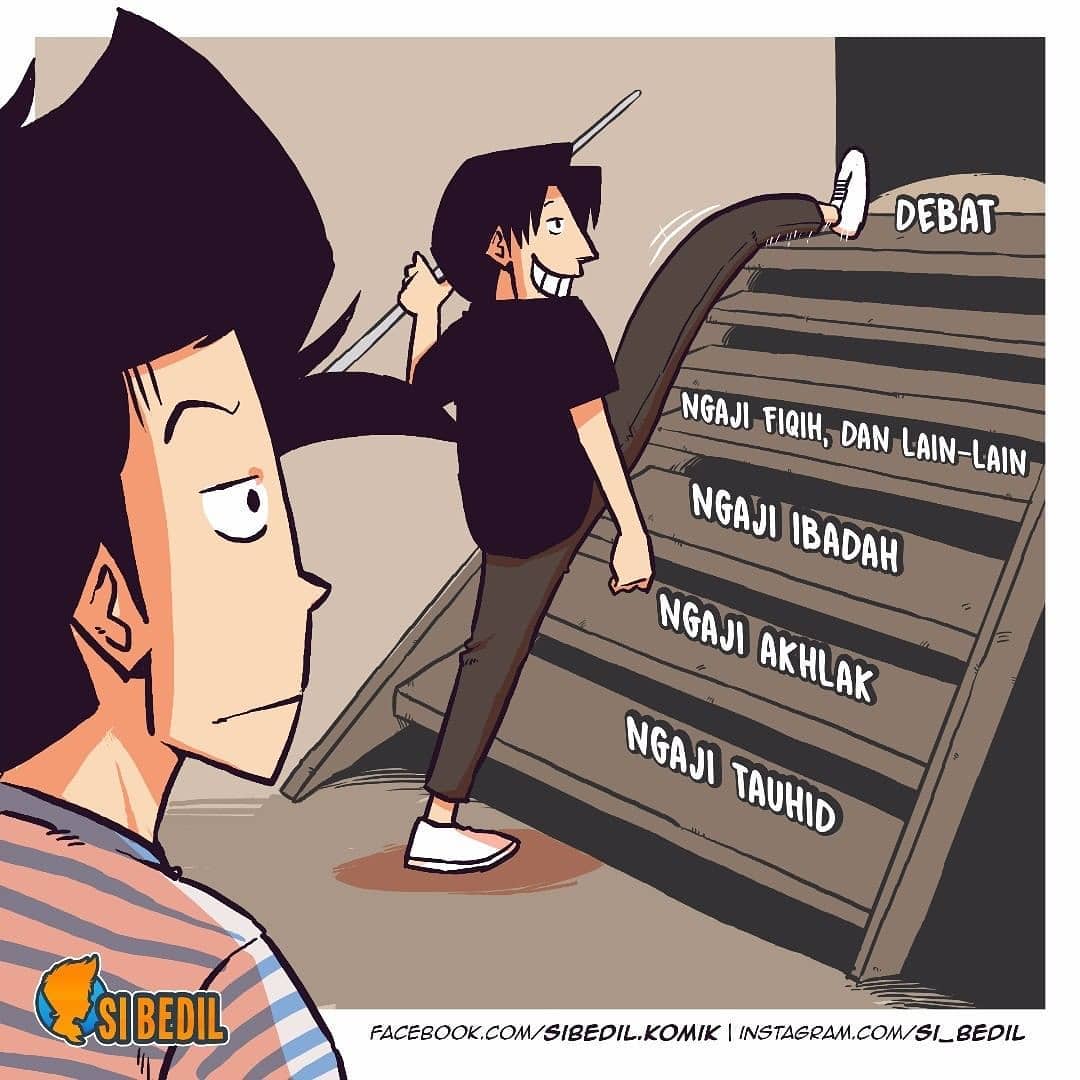 BumiFiqih's tweet photo. Oh netijen +62

Ada banyak hal yang jauh lebih indah, selain daripada memenangkan debat

Sumber tertera pada foto
#memeislami #memecomicislam #hijrah #dakwah #nahdhatululama #muhammadiyah #nu #fiqih #syiah #khawarij #salafi #manhajsalaf #manhaj #wahabi #ushuluddin #islamnusantara https://t.co/Vq4m6UWUmC