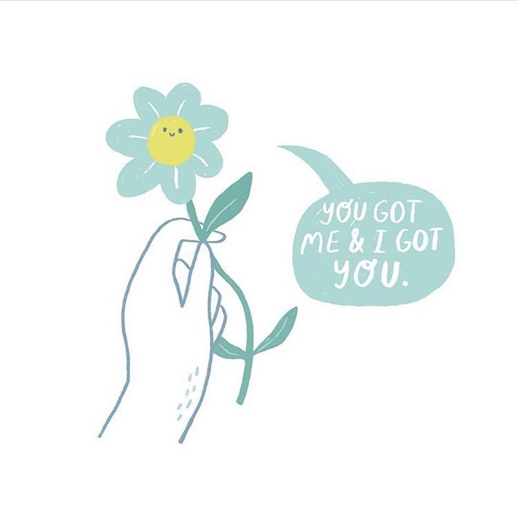  @AzieTesfai hello, here’s a little something from that instagram page i mentioned before, i find their posts comforting so i thought i’d share, for extra good vibes  may your week have been filled with positive things, and i hope you’ve smiled today too!  https://www.instagram.com/p/B0QaAELHAyz/?igshid=170r3n57duznc