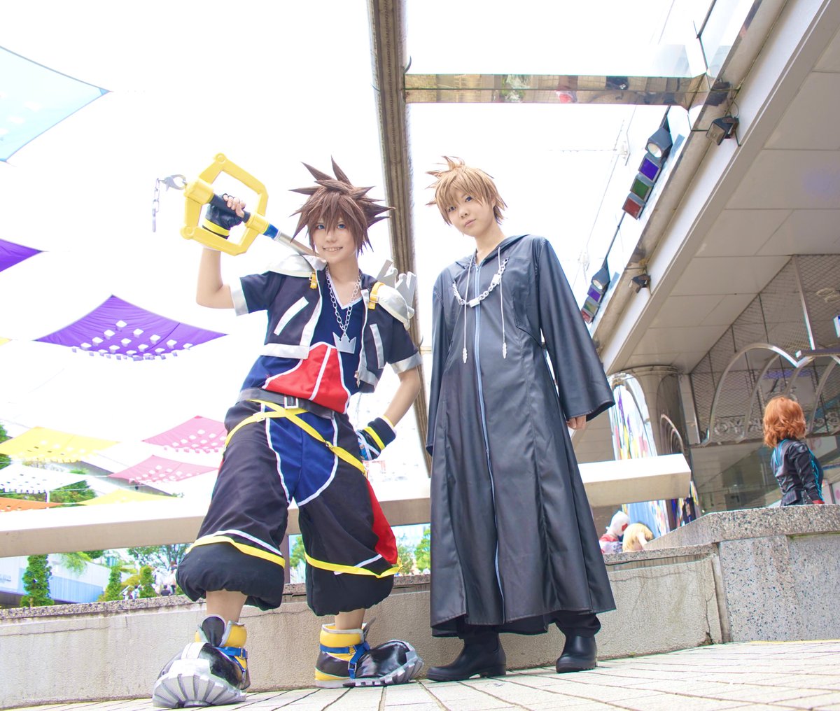 cos_ChoS's tweet photo. かっこかわいい朱音さんと
ずっとわちゃわちゃしたい✨

撮影 ： 滅紫さん(@etmaru_kessy)✨

ロクサス ： 朱音さん(@akane_4135271 )︎💕︎

ソラ：ちょす

#KH #キンハ #コスプレイヤーさんと繋がりたい #初心者レイヤーさんと繋がりたい  #カメラマンさんと繋がりたい  #コスサミ東京 #WCSTokyo https://t.co/Hv4dDGnPeS