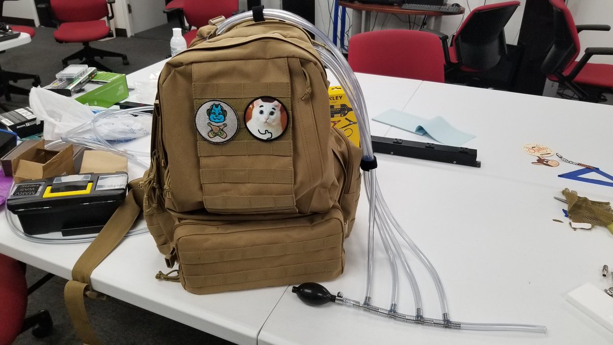 Plinko20's tweet photo. Tubing has been assembled. All that is left is electrical and then testing!
#katzenjammer #defcon #homebrewhardware https://t.co/UXkmZSELgi