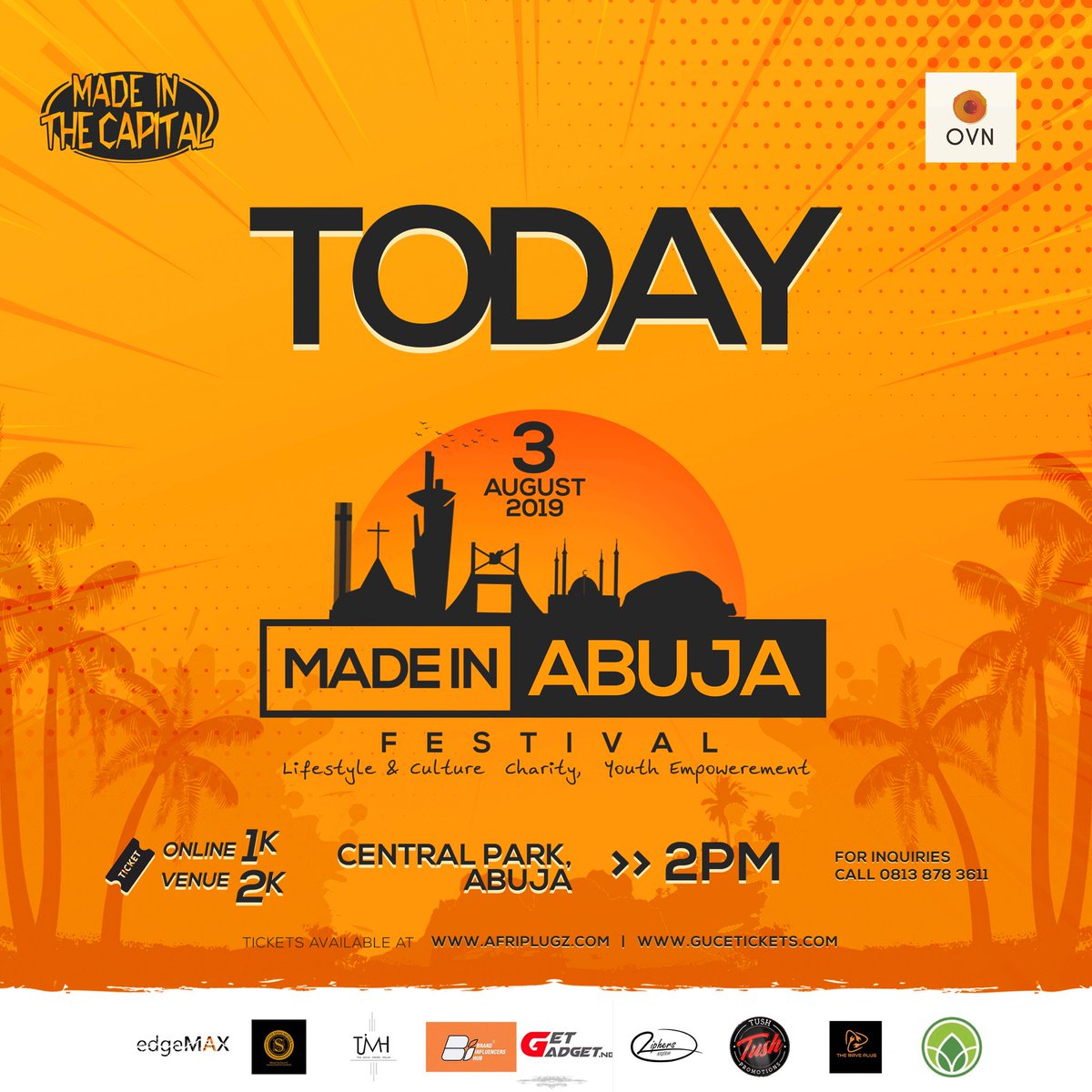 MADEINABUJA_'s tweet photo. Today the capital comes alive.
#madeinabuja
#madeinthecapital
#ovnway https://t.co/NDkXpdGy1n