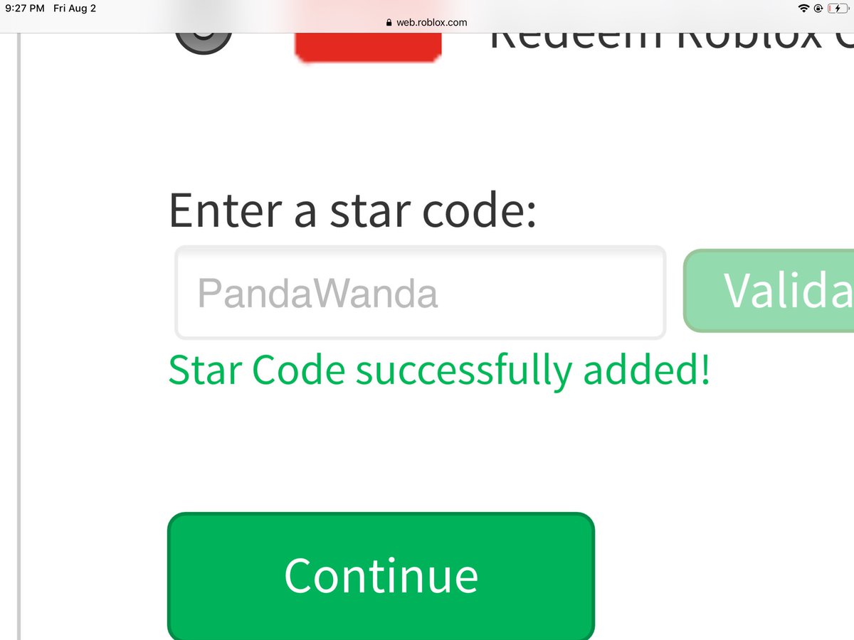 Code Pandawanda On Twitter Your Welcome To Support Me By Using My Star Creator Code Pandawanda When Purchasing Robux Or Builders Club Https T Co Vumrtic1fm Website Version Only Thank You Https T Co Oj3bysvydc