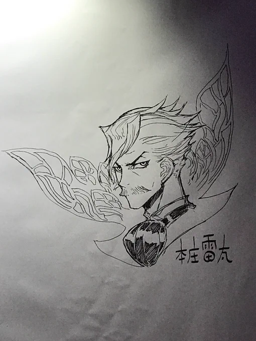 記念に描いてきたよー。 