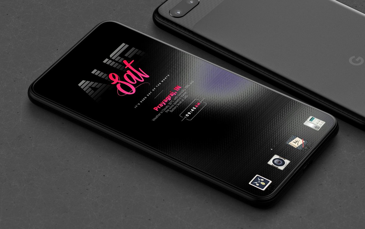 AbhiS_LvMyHbby's tweet photo. Today's Screen 🤳
#VibeUI
#HomeScreen
▪️ Wall by @ongliong11
▪️ Fiction KWGT by @RajjAryaa https://t.co/xAOeP1Baao