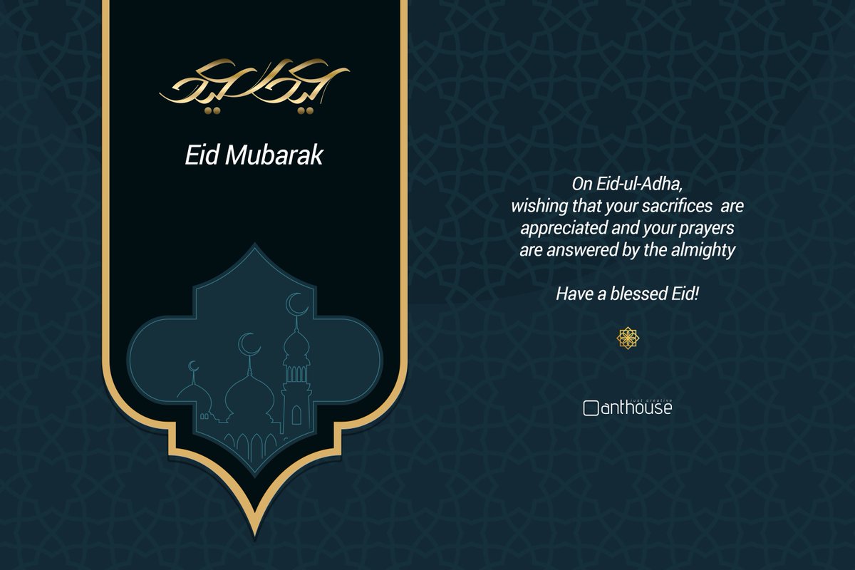 anthouse_inc's tweet photo. EID MUBARAK https://t.co/WvgA9AYEwr