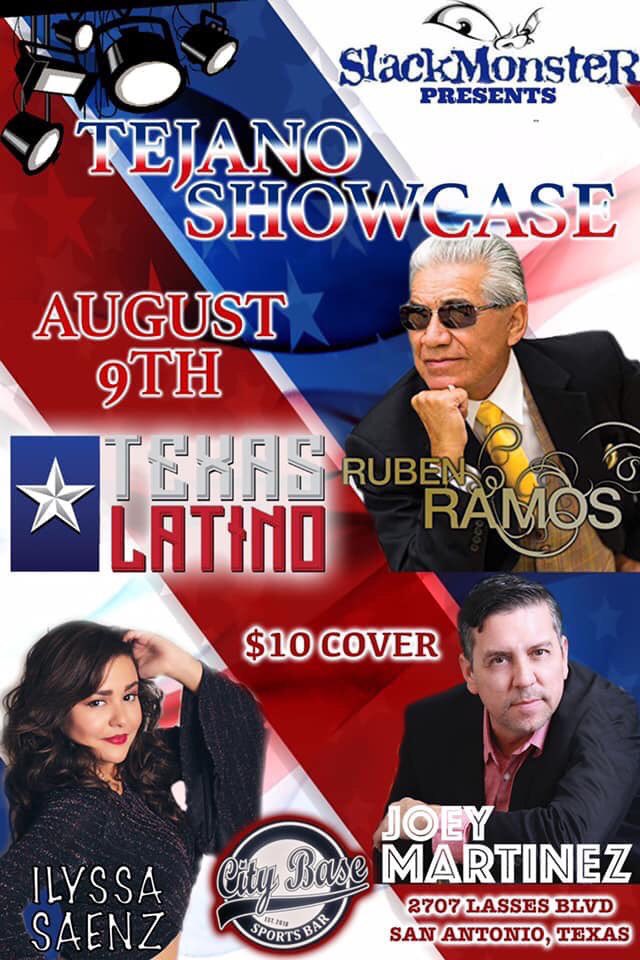 JoeyYMiradas's tweet image. Thanks to all our new followers! Great things are on the way so stay tuned!

Be sure to come out to City Base Sports Bar, August 9! We will be there with Ruben Ramos, Texas Latino, and Ilyssa Saenz!