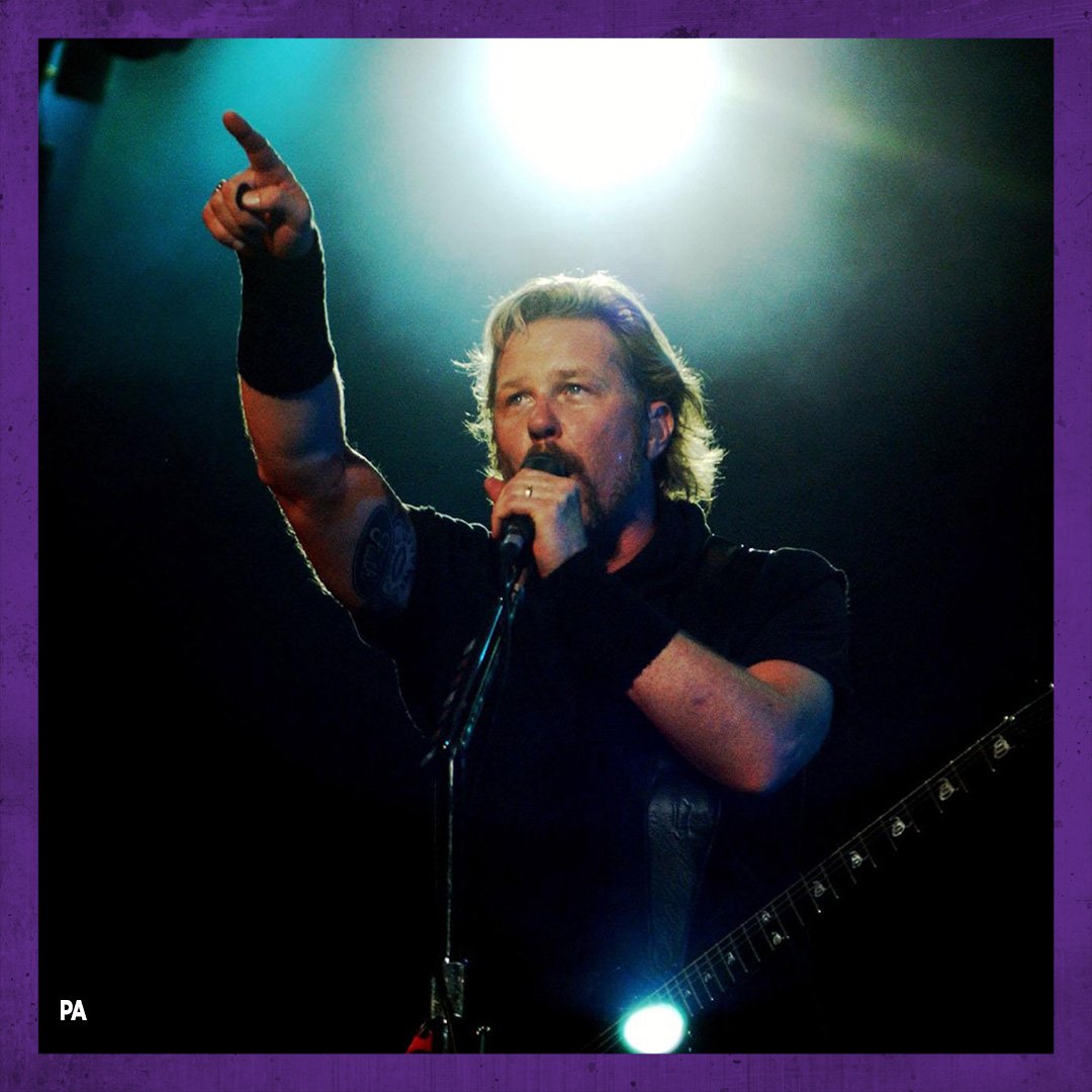 Happy Birthday to Metallica frontman James Hetfield! What\s your favourite song by the iconic band? 
