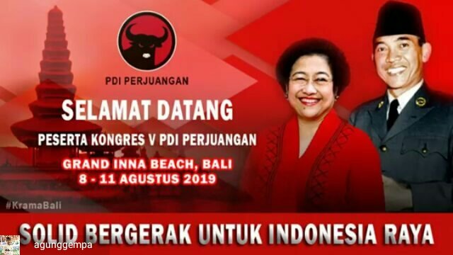 Agung_Gempa's tweet photo. KONGRES V, PDI Perjuangan "SOLID BERGERAK UNTUK INDONESIA RAYA". 
GRAND INNA BEACH, BALI 8-11 AGUSTUS 2019
@pdiPerjuangan
#kongresvpdiperjuangan
#solidbergerakuntukindonesiaraya
#indonesiaraya
#kramabali
#kosterace
#wayankoster
#bundalove
#jokowi https://t.co/L5acXAsyk2