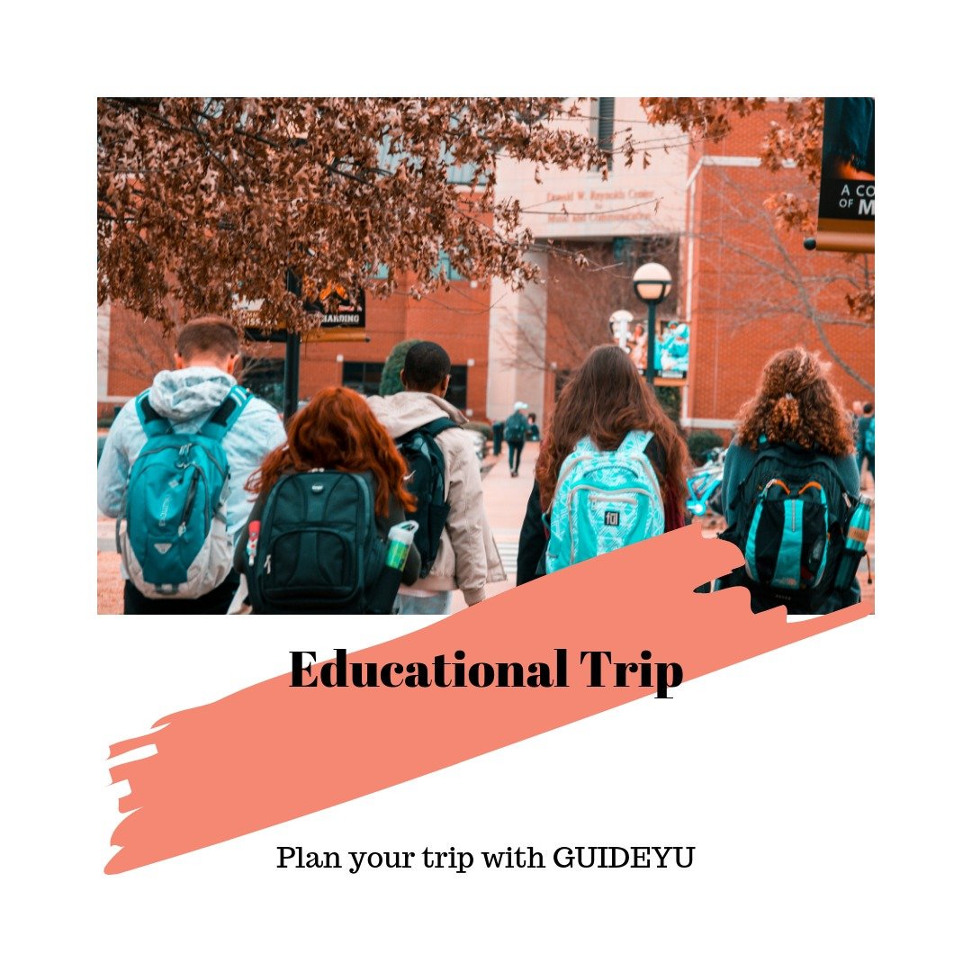 Plan your educational tours with #guideyu .

#education #educationaltrip #educated #educacion #educationquotes #educationaltrips #trippy #guide #travelguide #educationquotes #trips #tripsforstudents #s #studentlife #travellife #studentguide #travelhospitality #hospitality