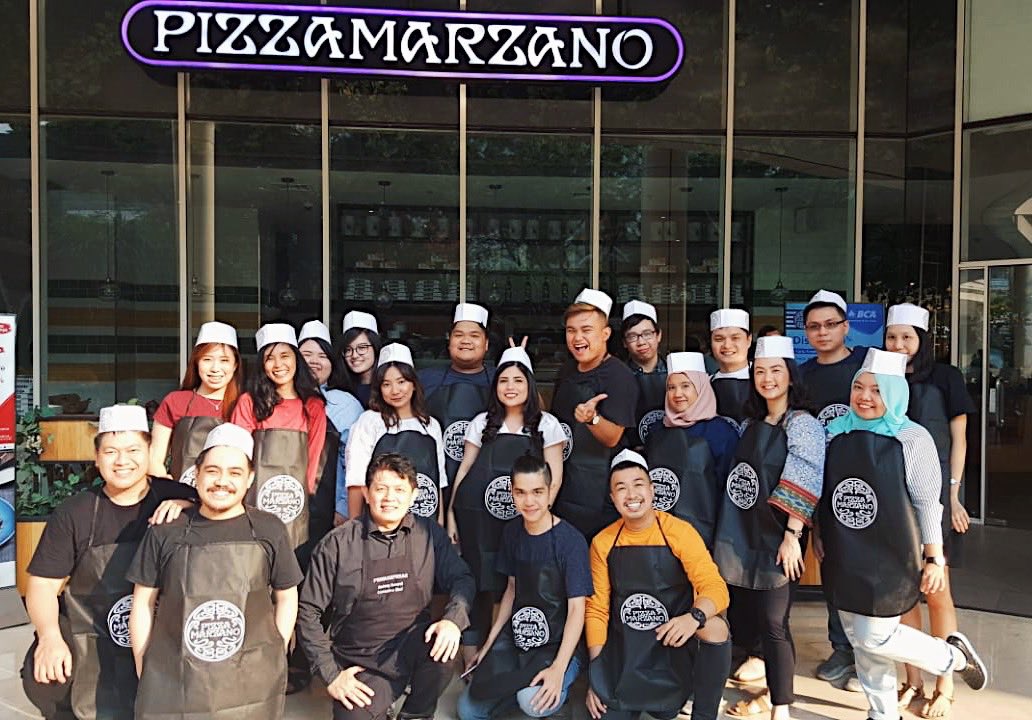 Thanks for coming to the pre-launch of our New Menu!

Check out our IG Story (<a href="/pizzamarzanoid/">PizzaMarzanoID</a>) highlights  ‘New 🇮🇹 Taste!’ for a sneak peek of the new menu that will be launched on 5th August 2019!

Who’s excited? 🙋🏻‍♀️🙋🏻‍♂️
