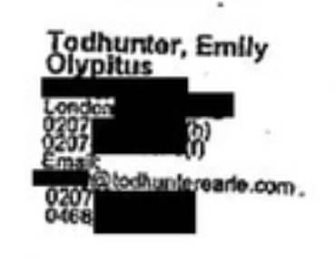 Emily Todhunter is an interior designer, married to businessman Manoli Olympitis. Olympitis was CEO of Aitken-Hume, the company set up by Tory jailbird Jonathan Aitken, perjurer and friend of the Khashoggis. https://www.independent.co.uk/property/house-and-home/my-home-emily-todhunter-interior-designer-6103366.html https://twitter.com/ciabaudo/status/1063650985837502464?s=19 https://www.theguardian.com/politics/1997/jun/21/uk3