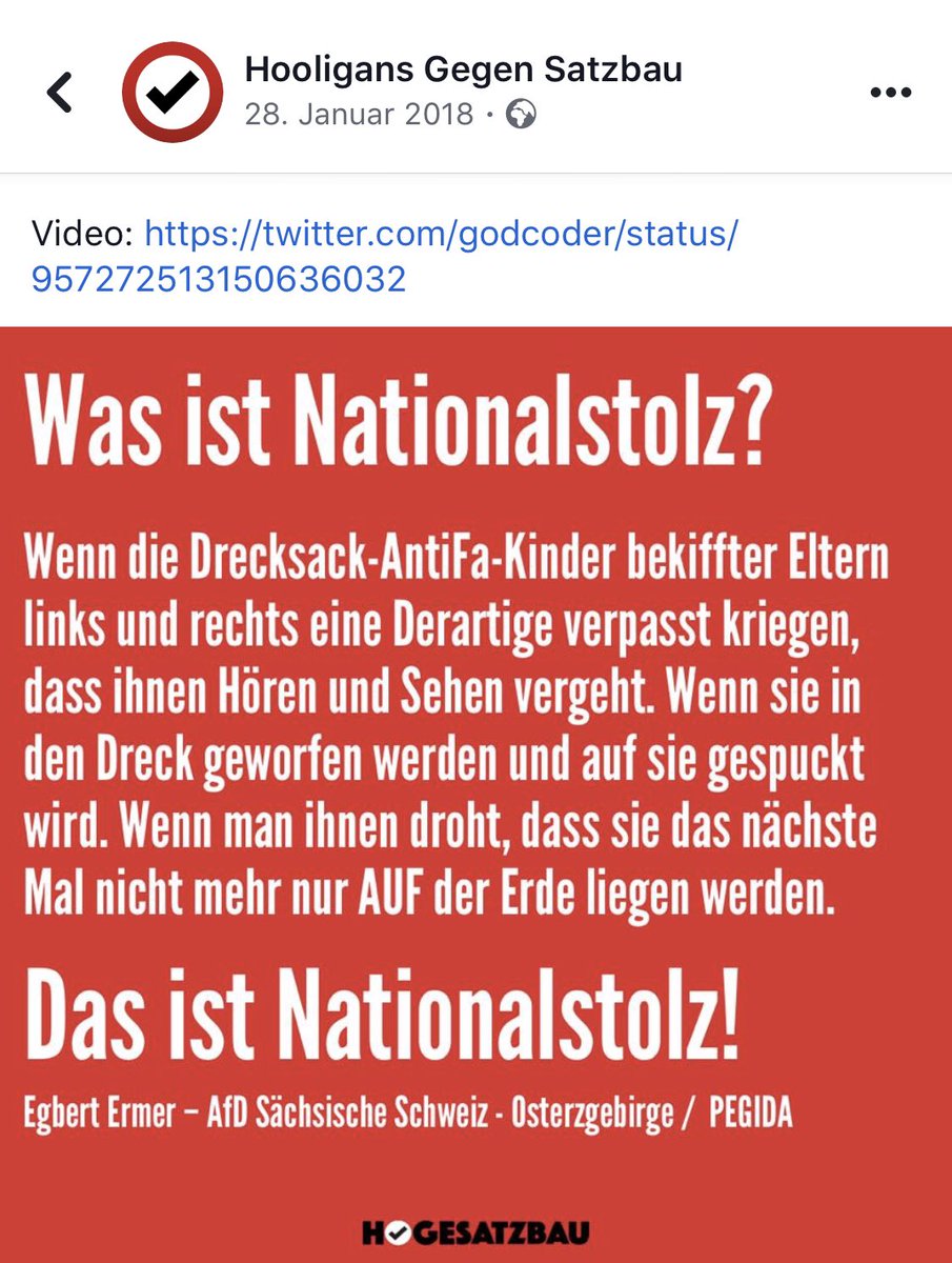 Wir_sind_Viele's tweet photo. Das sie es aber Ernst meinen, belegt auch dieses Zitat. Ermer ist heute auch in dem ADPM, Gründungsmitglied, stellvertretender Vorsitzender, Landessprecher, und deren Spitzenkandidat zur Landtagswahl. #D0508 #Antifa https://t.co/ZO5bA5ne69