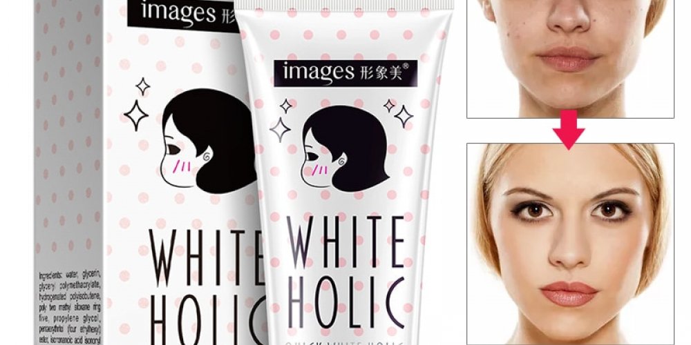 #AllSaleIn007 images Quick Whitening Face Cream Long Lasting Moisturize Oil Control Skin Care Cover Pores Acne Nude MakeUp Base Brighten