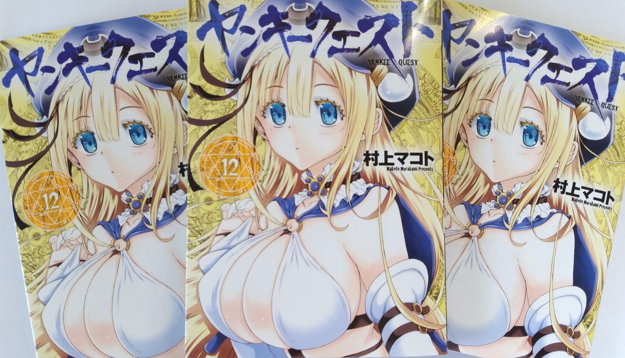 ヤンキークエスト 13巻 村上マコト 一足先に ヤンキークエスト12巻を頂く事が出来ました 単行本にしていただける幸せ いつも胸がジーンとします T T 皆様に読んでいただけるのをとても楽しみにしています どうぞよろしくお願い致しますm M