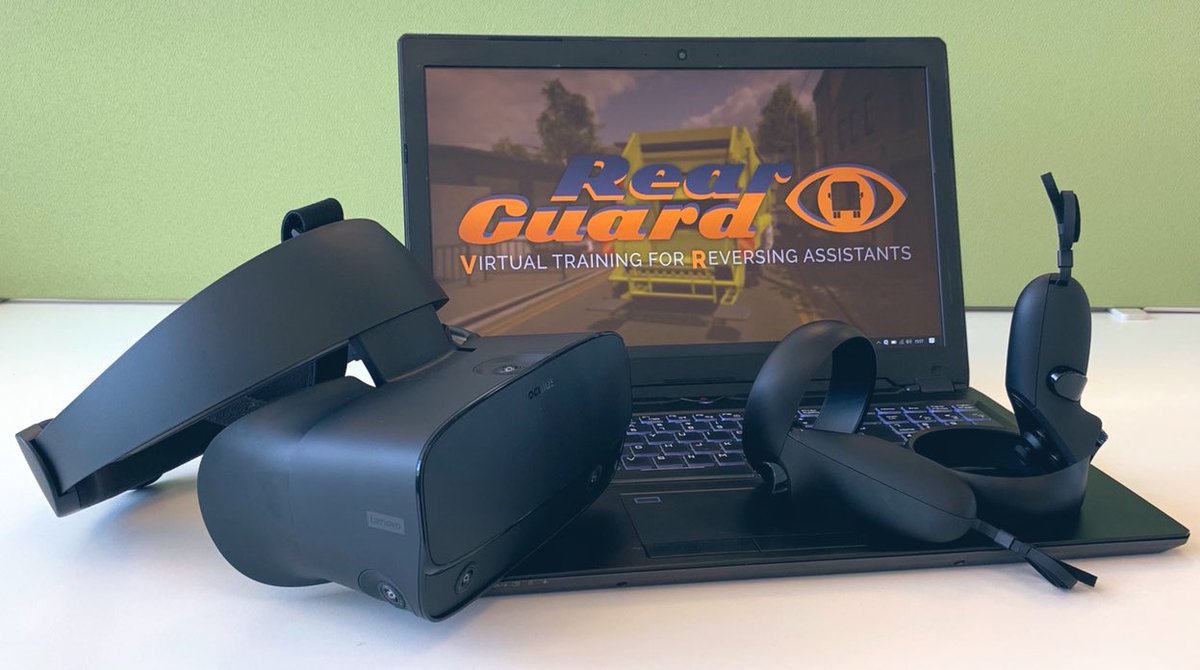 RearGuardVR's tweet image. Rear Guard for waste management is now available on Windows PC #VR systems - speak to us @MakeRealVR for hardware and licence bundle options.

Oculus Quest standalone version coming soon; no PC required, no cables - try it yourself at @RWM_Exhibition Sept 11th/12th 2019 stand U77