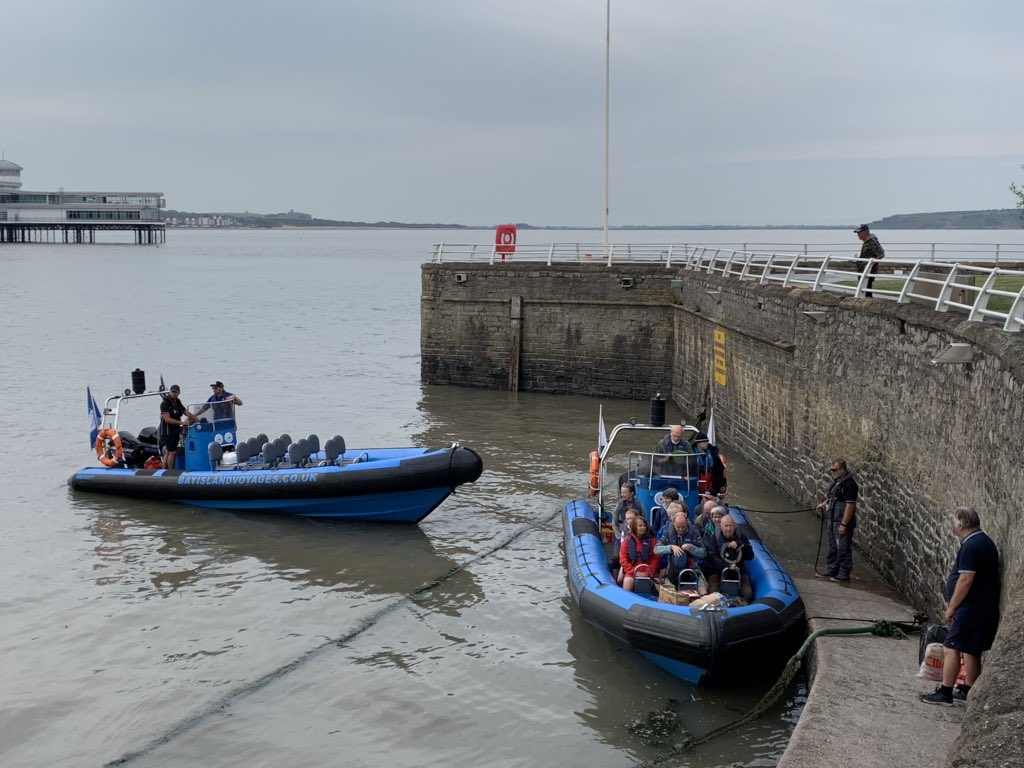 adrianhowkins's tweet photo. Off for a day trip to Steep Holm in the Bristol Channel. https://t.co/WFS7ypTQTT