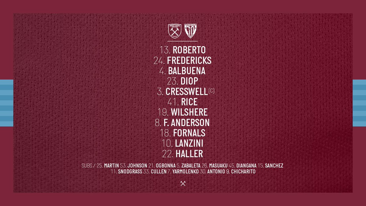 West Ham United tweet media