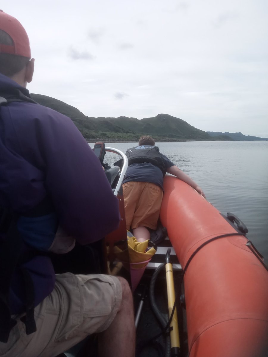 Boy/Boat. Jonah is enjoying whizzing around Loch Craignish on our friends RIB. #scotlandholiday #Ardfern