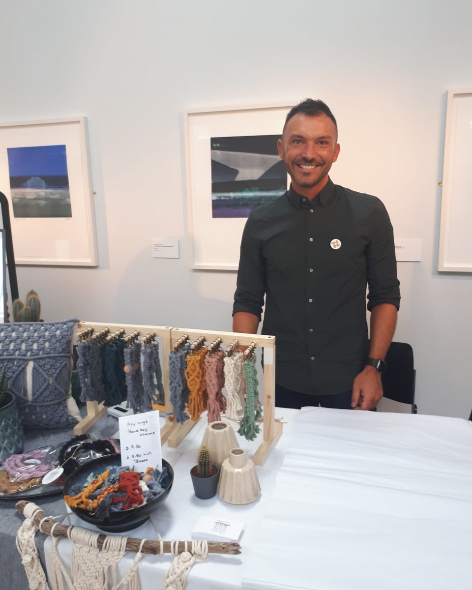 ShonaC1963's tweet photo. @slabille Congratulations on your first show very proud #Macrame_by_seb @DovecotStudios #Cloth19 #creative #talentedmaker #onenottomiss #edinburghfestival2019 @Millers64Edin @CaterbyBarryB πππ https://t.co/yGECTUX2LM