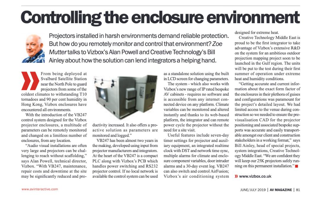 Projector Enclosures tweet media