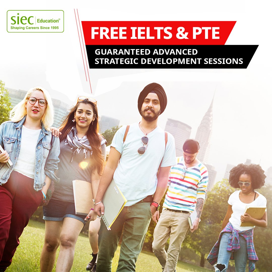 Don't worry for IELTS/PTE score. SIEC offers free IELTS & PTE guaranteed advanced strategic development sessions.  

To know more visit: siecindia.com/lp/ielts-pte-s…
Call: 9779046382

#ielts #pte #ieltsinstitute #pteinstitute #ieltsclasses #pteclasses #ieltsstrategies #ptestrategies