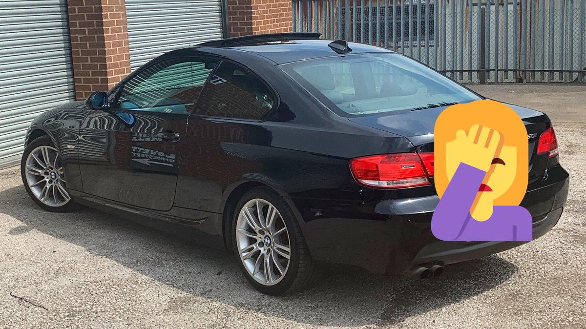 MrsRuthWood's tweet image. My husband responds to all of life’s challenges in the same way... so now we own this. #CarNerd #BMW