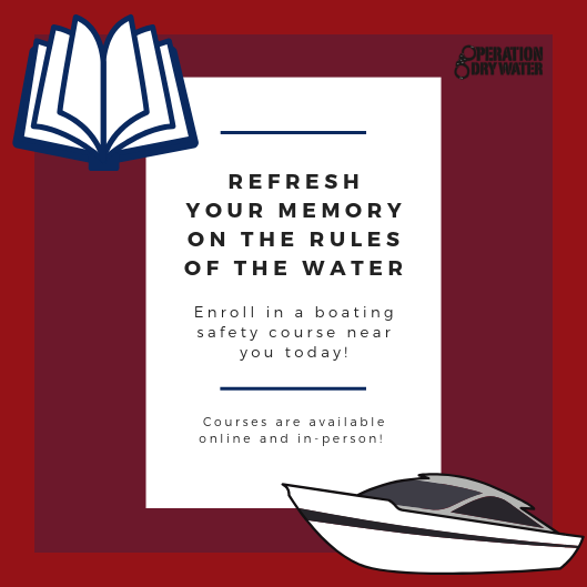 OpDryWater's tweet image. Only 14 percent of deaths occurred on boats where the operator had received boating safety instruction. Enroll in a boating safety course now! #SpringAboard #OpDryWater buff.ly/2DqohH5