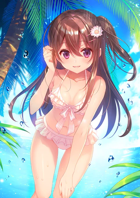 「夏だね♡」👙 