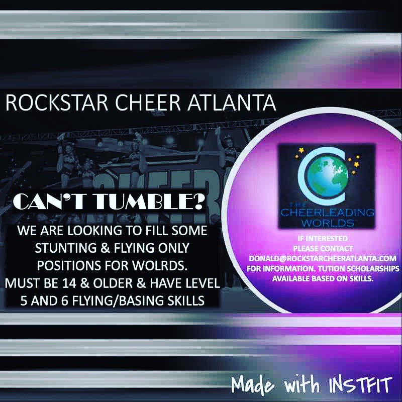 It’s not too late to join the WORLD tour! Contact us today for more information :) #seasonfourhardcore