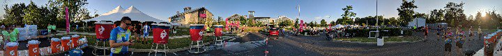 cyberhkr's tweet photo. Lots of folks here getting ready at the 55-mile start for #Pelotonia https://t.co/1FMFQrq1Oi