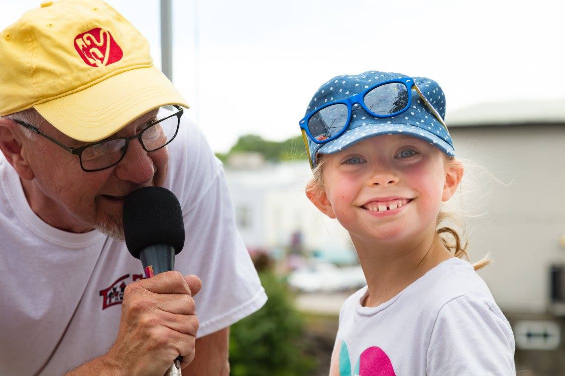 We're all smiles because tomorrow is the big day! 🏃‍♀️We have onsite registration and race kit pick up happening today Saturday, August 3rd from 4:30PM - 7:00PM at the River Cone in Minden, so come on by!