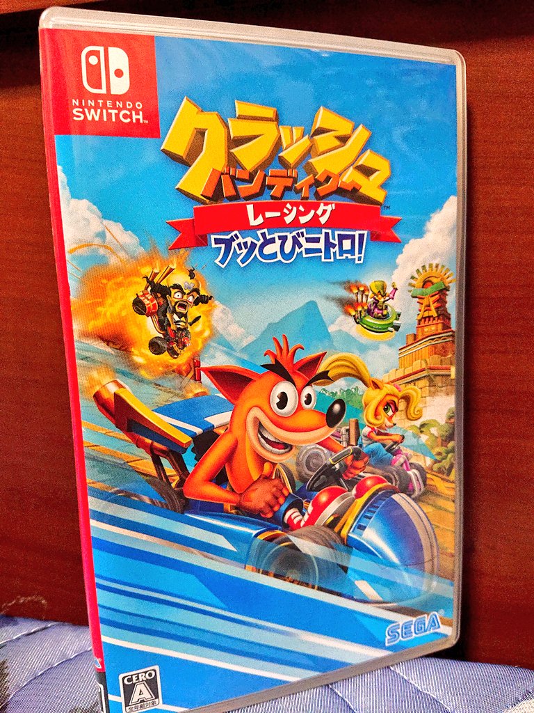 バンディクー レーシング switch クラッシュ