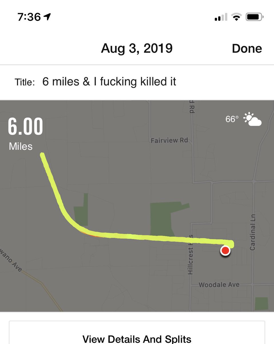 derekjjohnson's tweet photo. Coming back from #HipFix surgery took longer than I hoped, but I’m grateful for the great care I received from @twincitiesortho from surgery to PT. Thank you! This is my longest training run to date for @tcmarathon TC10, and as you can see, I fucking killed it. https://t.co/2BHypES0ky