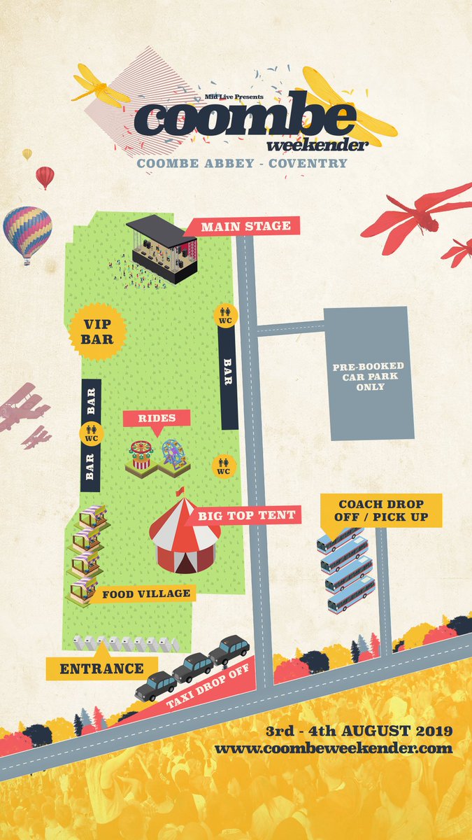 Coombeweekender's tweet photo. @BethanJames83 Hey Bethan, if you see our site map there is a designated taxi drop off point! https://t.co/tjBdeumalI