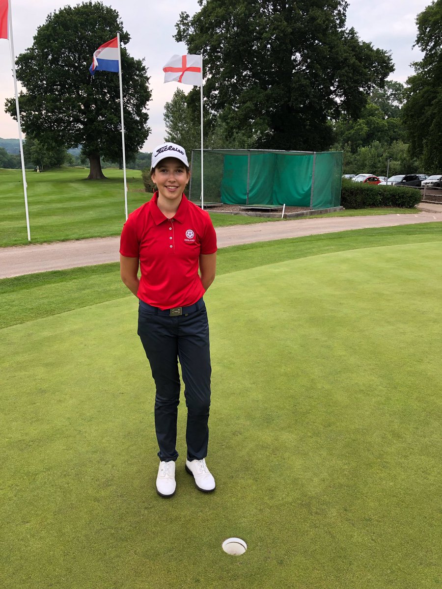So proud to have been selected to represent England 🏴󠁧󠁢󠁥󠁮󠁧󠁿 in the R&amp;A’s Home Internationals!  Looking forward to bringing it to Downfield.  C’mon England!!! 💪