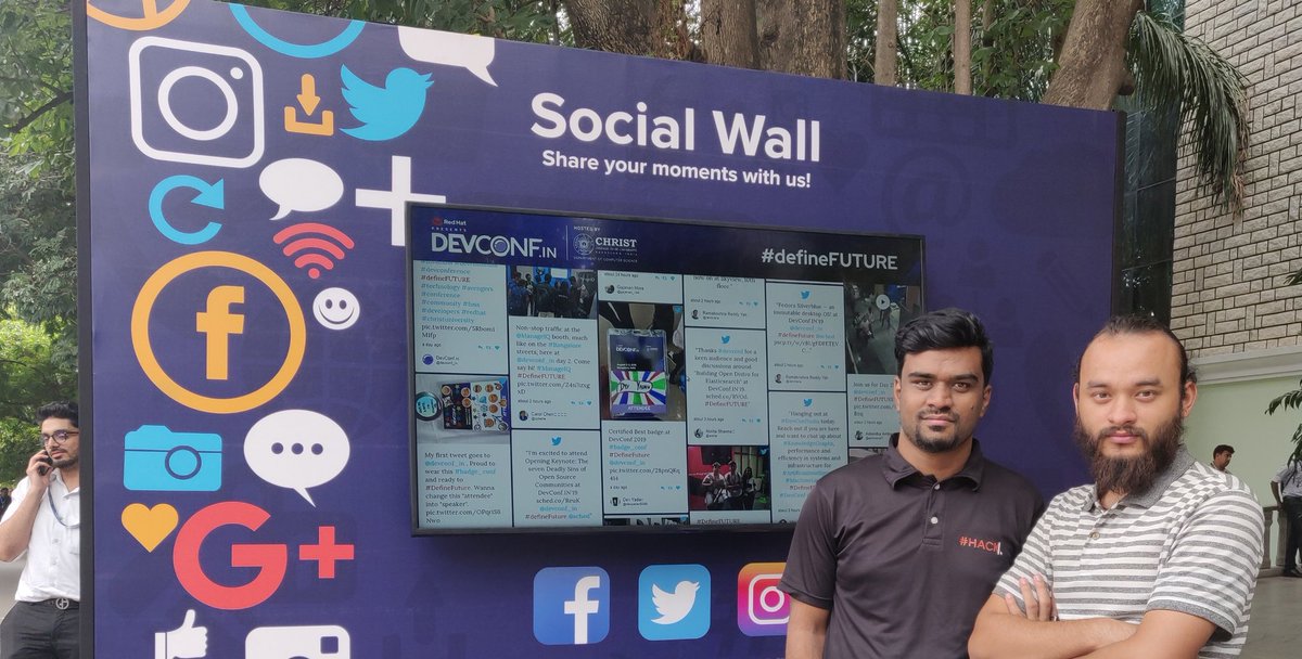 _itsprashanth's tweet photo. At #ChristUniversity, Bangalore for @devconf_in
#DefineFUTURE #devconfindia @ItsInfiltrator @NaveenK11672 https://t.co/lltQZ59wsH