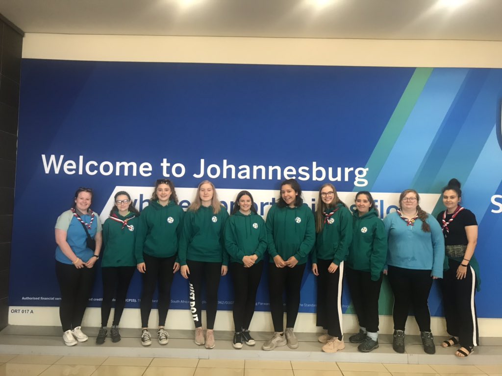 We’ve arrived safely in Johannesburg!