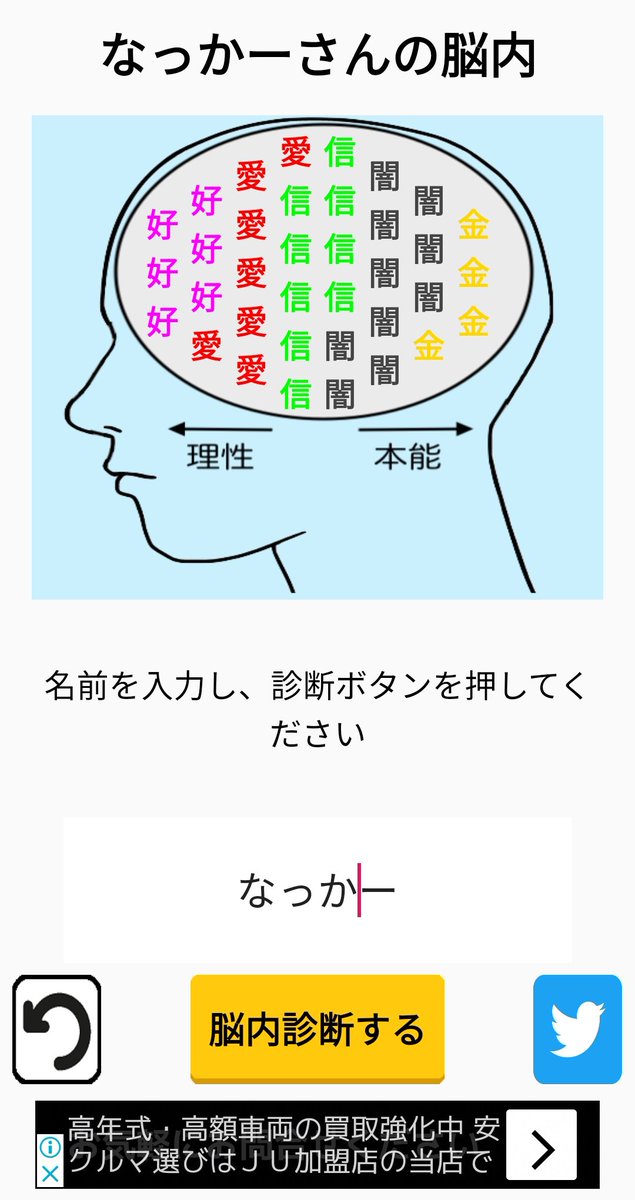 Naka___0125's tweet photo. 俺の頭の中はこうなってます https://t.co/KyFonPPi0w
