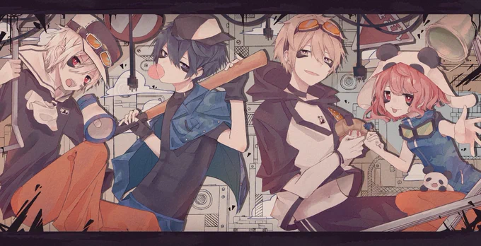 パンダヒーロー/luz×nqrse×そらる×まふまふ(cover)

パッパッパラッパパパラパ 