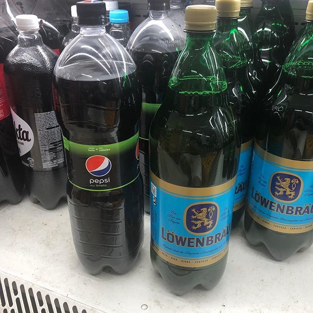 Honey, I’m just going to run down to the store and pick up a litre of Pepsi and umm maybe some Lowenbrau.