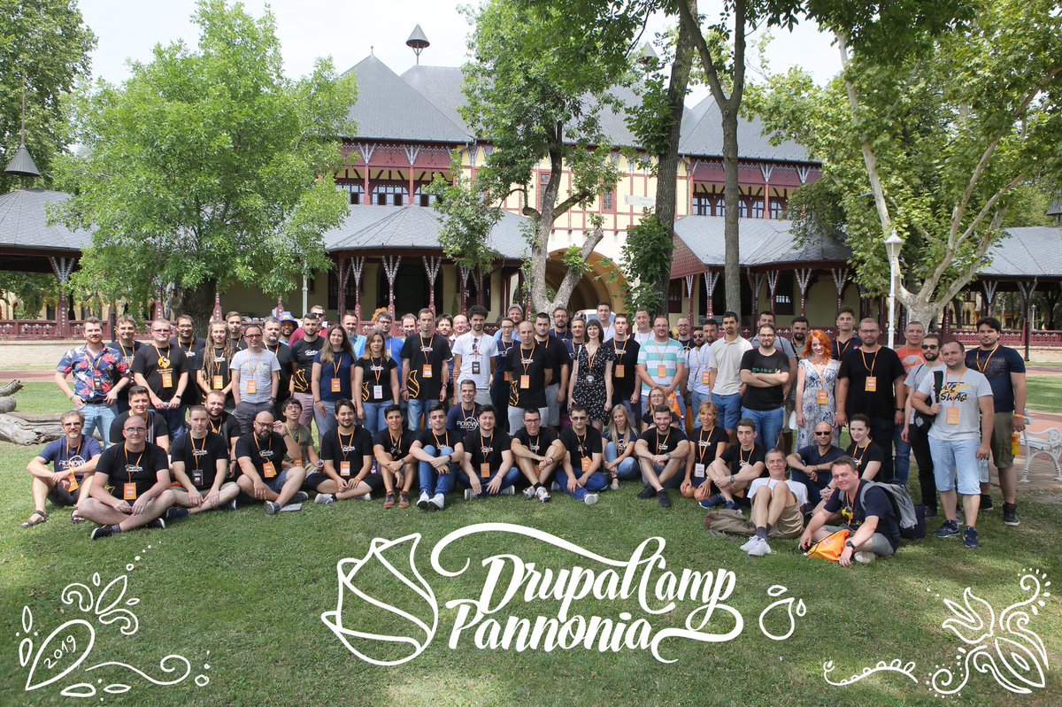 #that1thing about #drupalcamppannonia that we love the most is not one, but all the people who joined us in Palić this weekend. THANK YOU! We love you. #drupal #drupalcamp