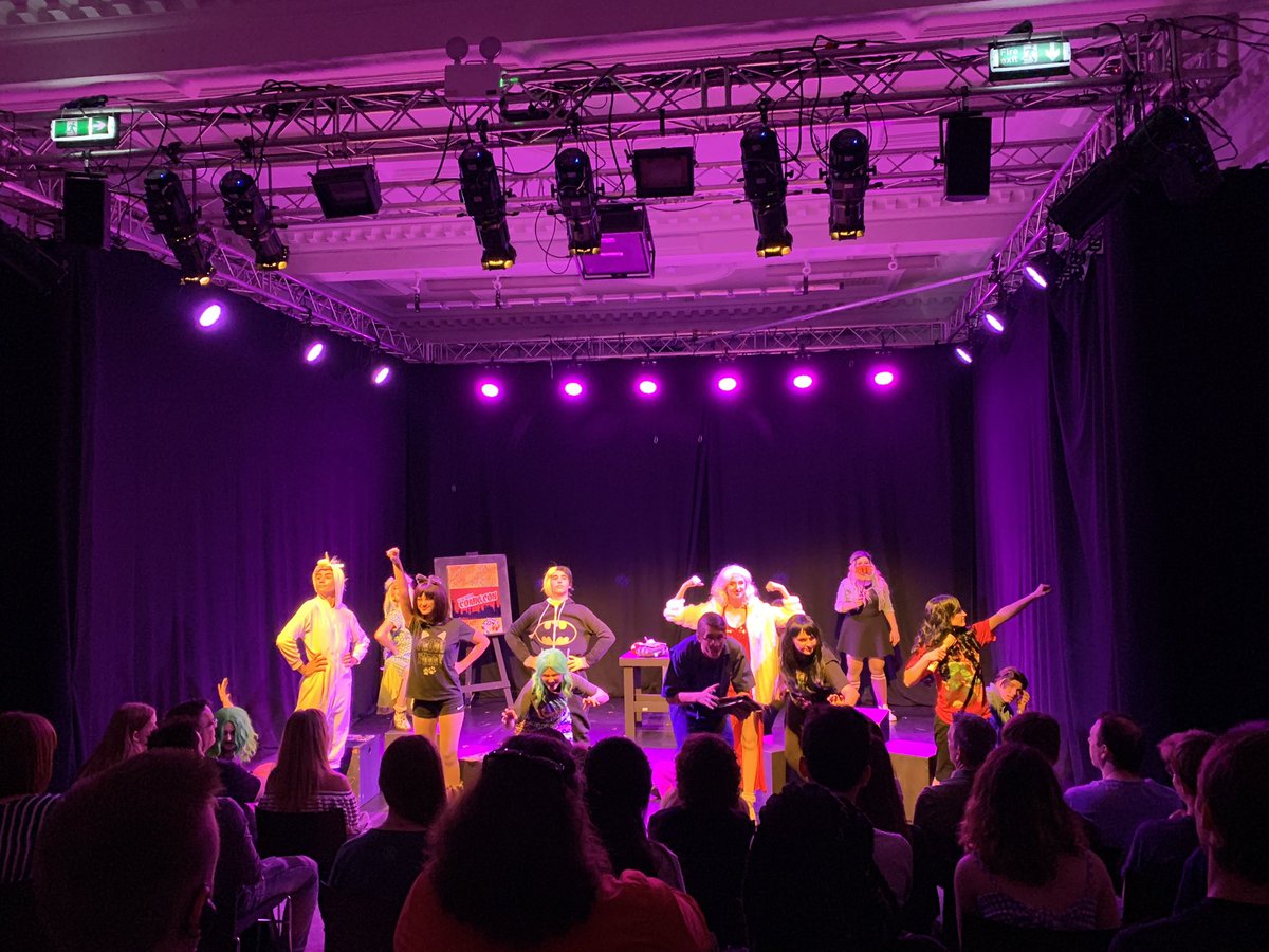 aedfringe's tweet photo. First show was SUPER! Catch another show tonight, 21:00 (9 PM) at Central Hall Studios! 🎶🖋 #edfringe #ahstf2019 #MakeYourFringe https://t.co/feC8lDhxAz