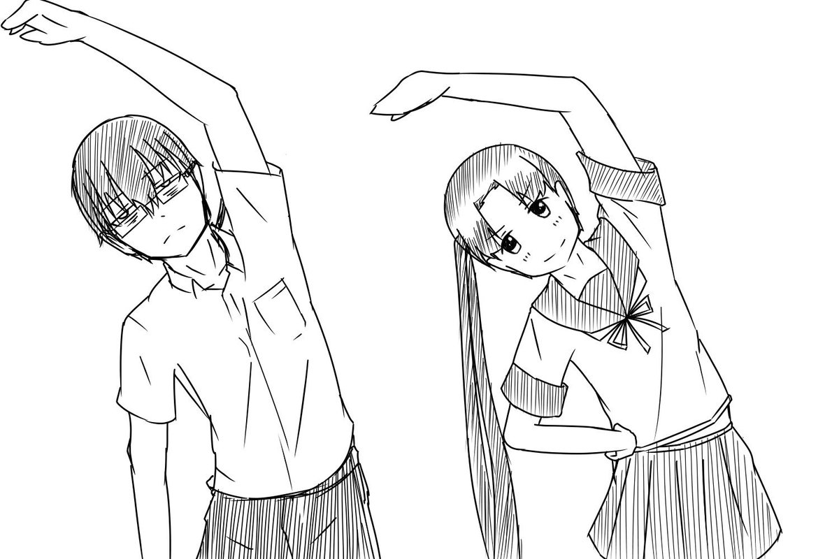 朝からシャキッとできる綾波ちゃんとラジオ体操 